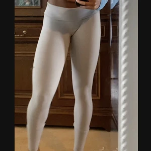 Gråa Scrunch tights - Gråa tights, sköna och bra kvalitet 