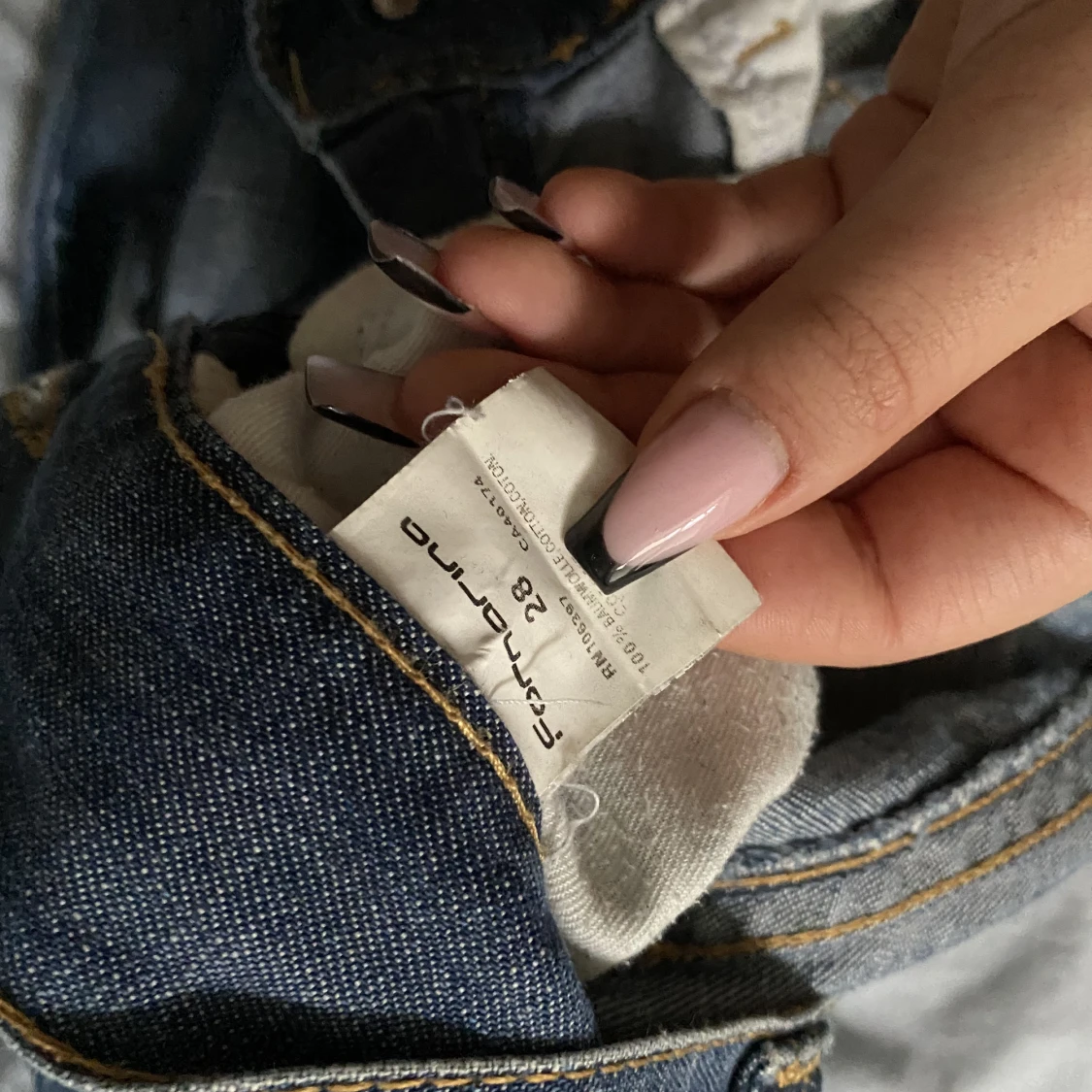 Fornarnia bootcut jeans lågmidjade utsvängda - 90