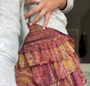 Zara kjol - !BUD PÅ 320kr!Intressekoll på denna zara kjol!🥰 använt fåtal gånger, och bilderna är lånade. Skriv privat för fler  bilder!! Möts upp i Stockholm helst Östermalm❤️säljer inte under 200kr! Blir budgivning vid många intresserade