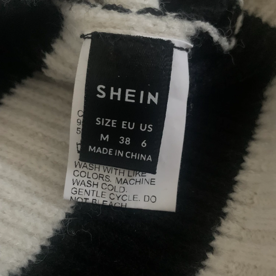 randig stickad tröja - 90