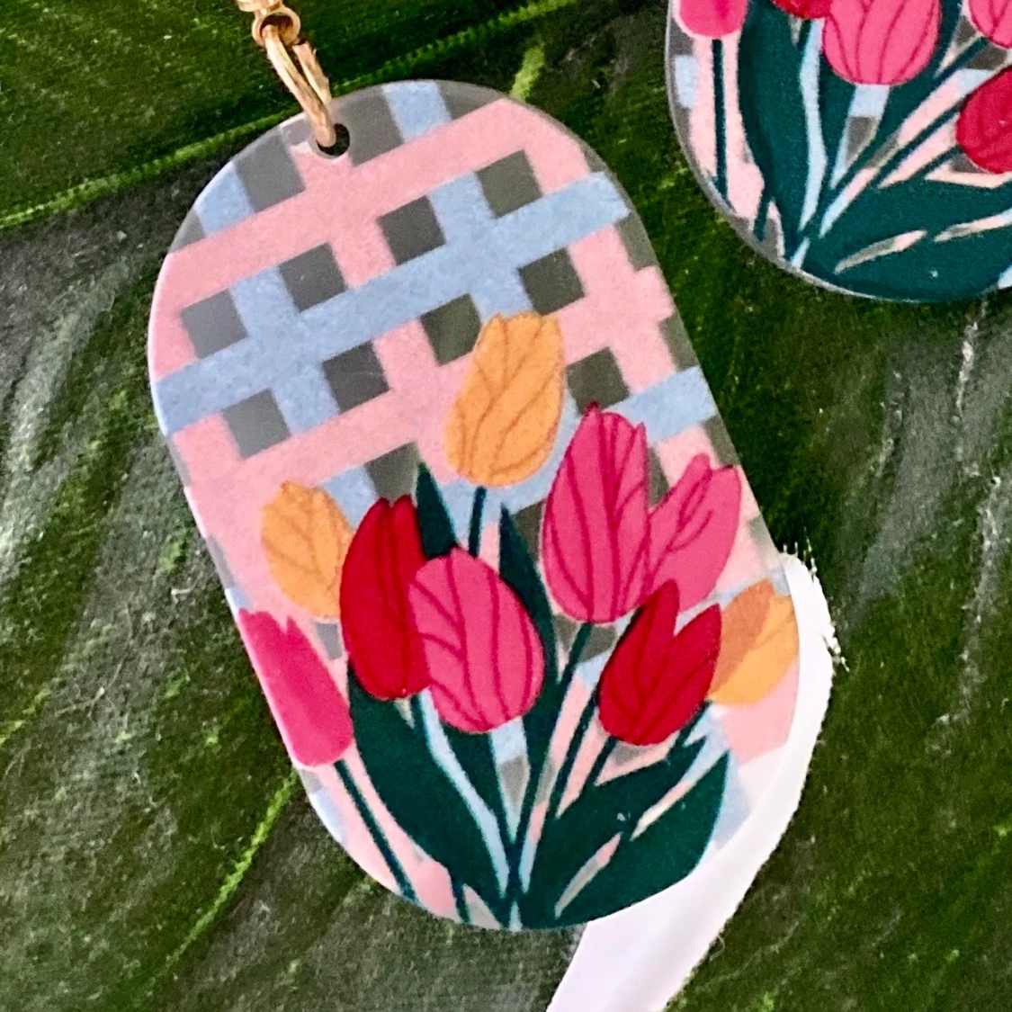 Blommiga örhängen 🌸 - 90