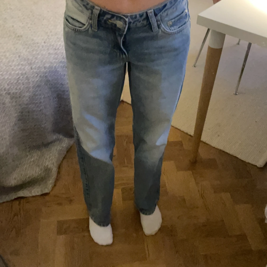 Weekdays fina Arrow Low Straight Jeans - 91