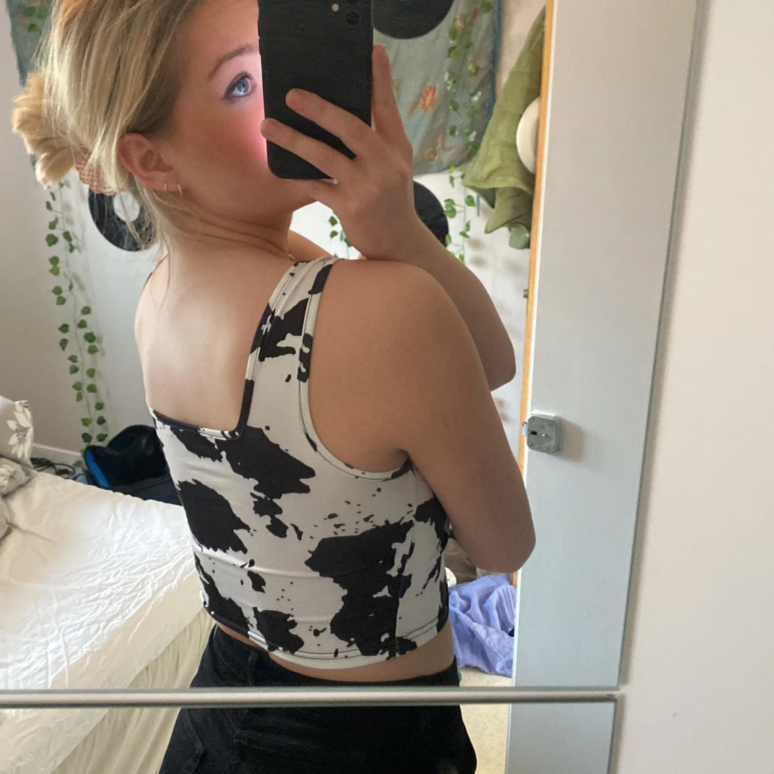 Komönstrad croptop  - 90