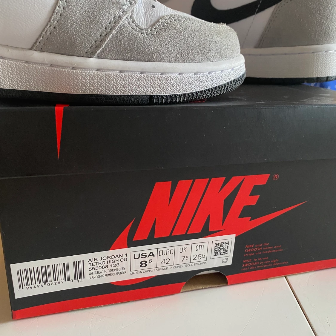 Air Jordan 1 Retro High Smoke Grey - 91