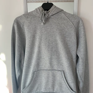 Hoodie från bikbok str S - Säljer denna grå hoodie från bikbok då denna inte heller används längre. Väl använd men ser helt oanvänd ut. Ganska liten i storleken jämfört med dom andra. Originalpris:299kr, köparen står för frakt!