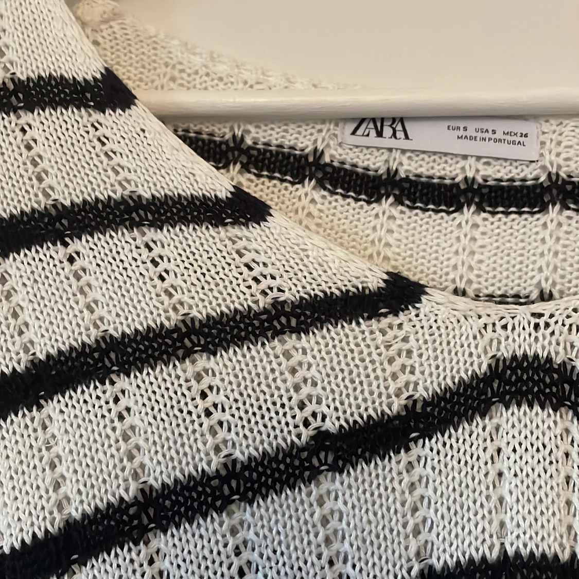 Randig tjocktröja - 90