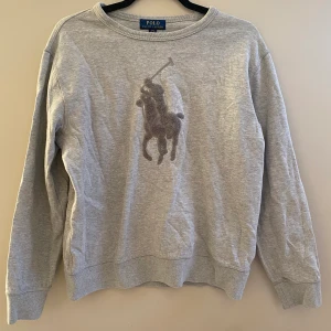 Grå Ralph Lauren sweatshirt  - Använd men fint skick! Skriv vid frågor