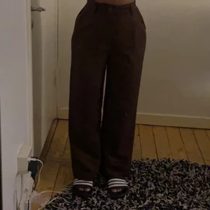 Bruna byxor  - Aldrig använda. Framhäver dina kurvor. Sitter perfekta i midjan o höfterna. Möts upp i göteborg elr fraktar men du får stå för fraktkostnaden.
