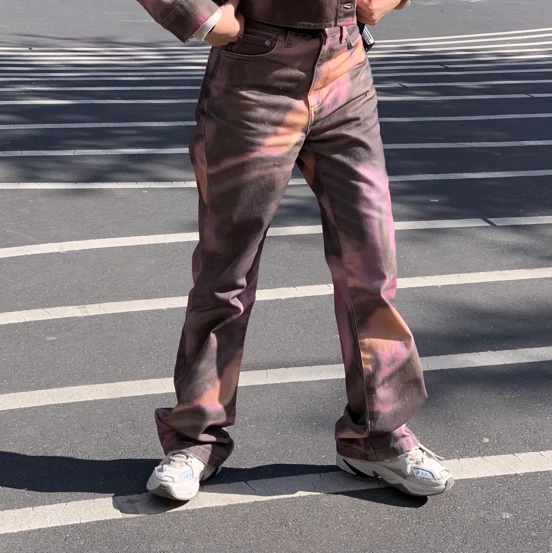 NA-KD highly waisted Pants denim  - 90