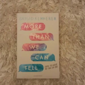 Book - A book "More Than We Can Tell" by Brigid Kemmerer. Like new.