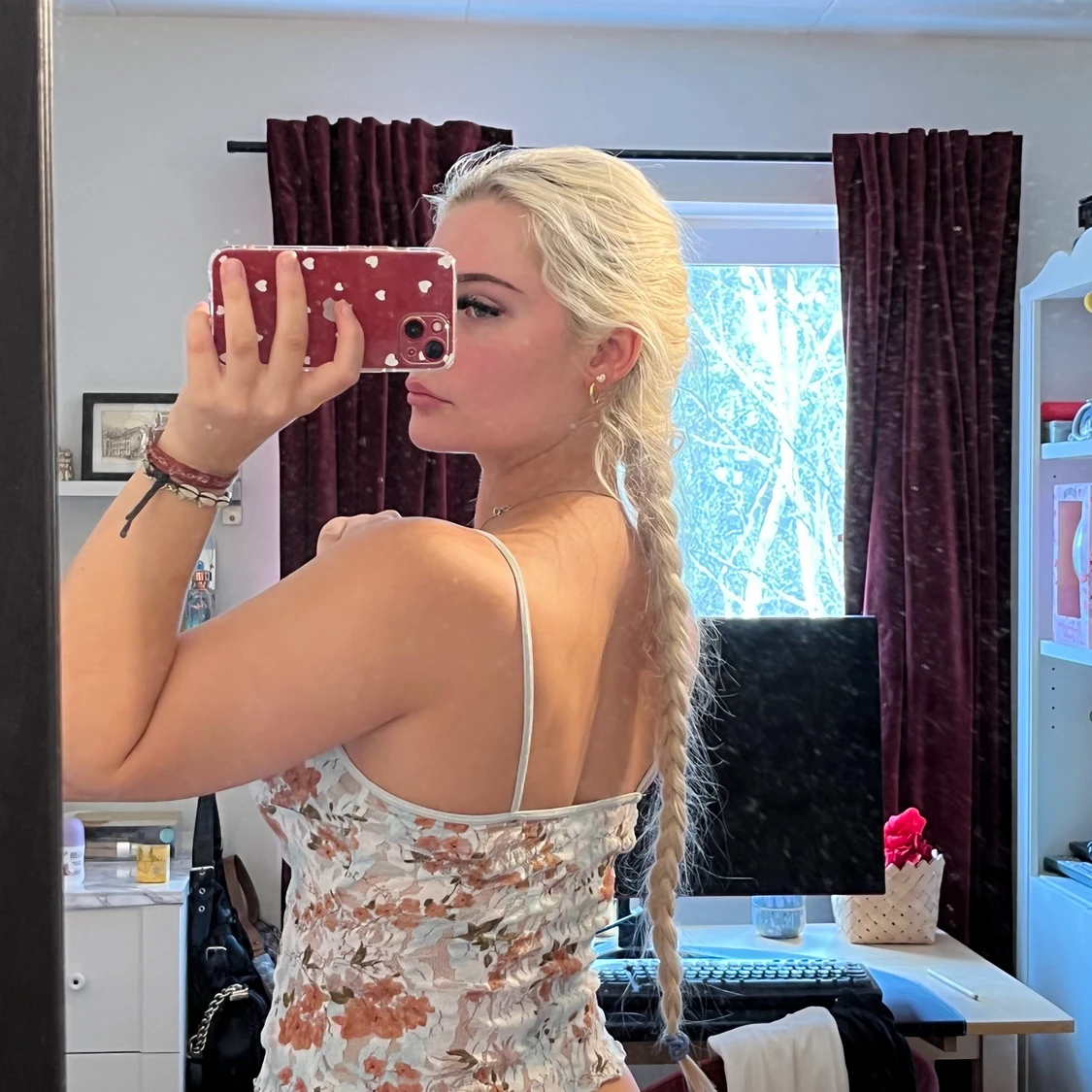 Vintage korsett topp - 91