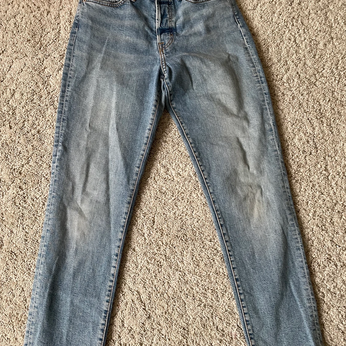 Lågmidjade Straight leg jeans  - 90