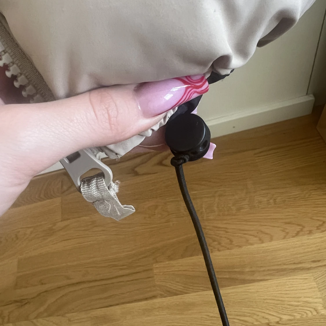 Beige pufferväst  - 91