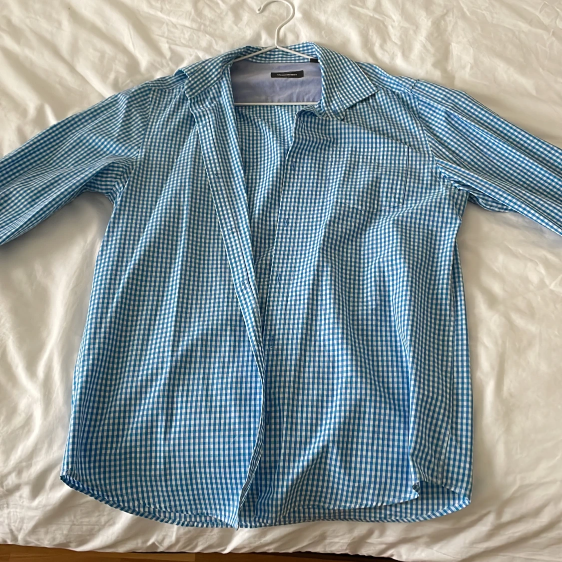 Blue Striped Button Up