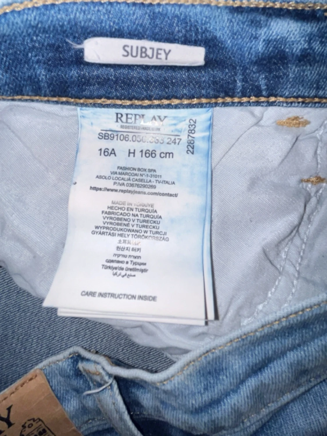 Ljusblå jeans från Replay - 2