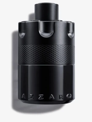 Azzaro parfym i svart flaska - Snygg parfym från Azzaro i en matt svart cylinderformad flaska med coolt mönstrat grepp och tydlig logga längst ner. Flaskan har en modern och maskulin design som sticker ut på hyllan.