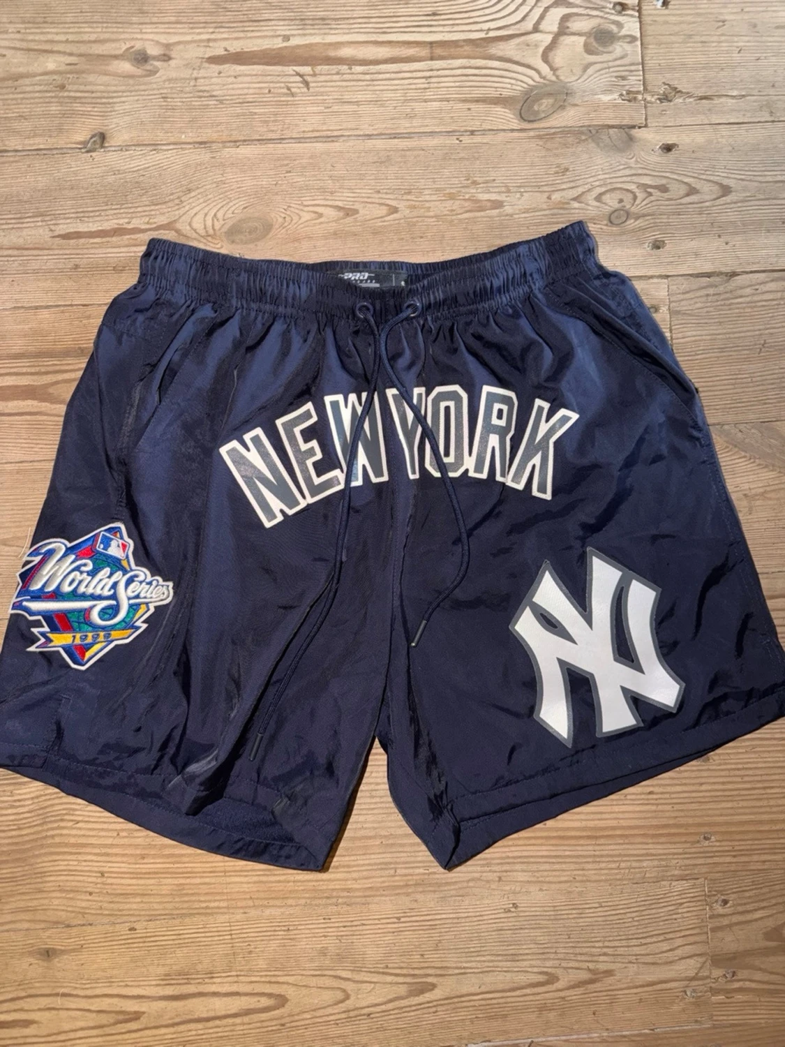 New York Yankees Woven blå shorts