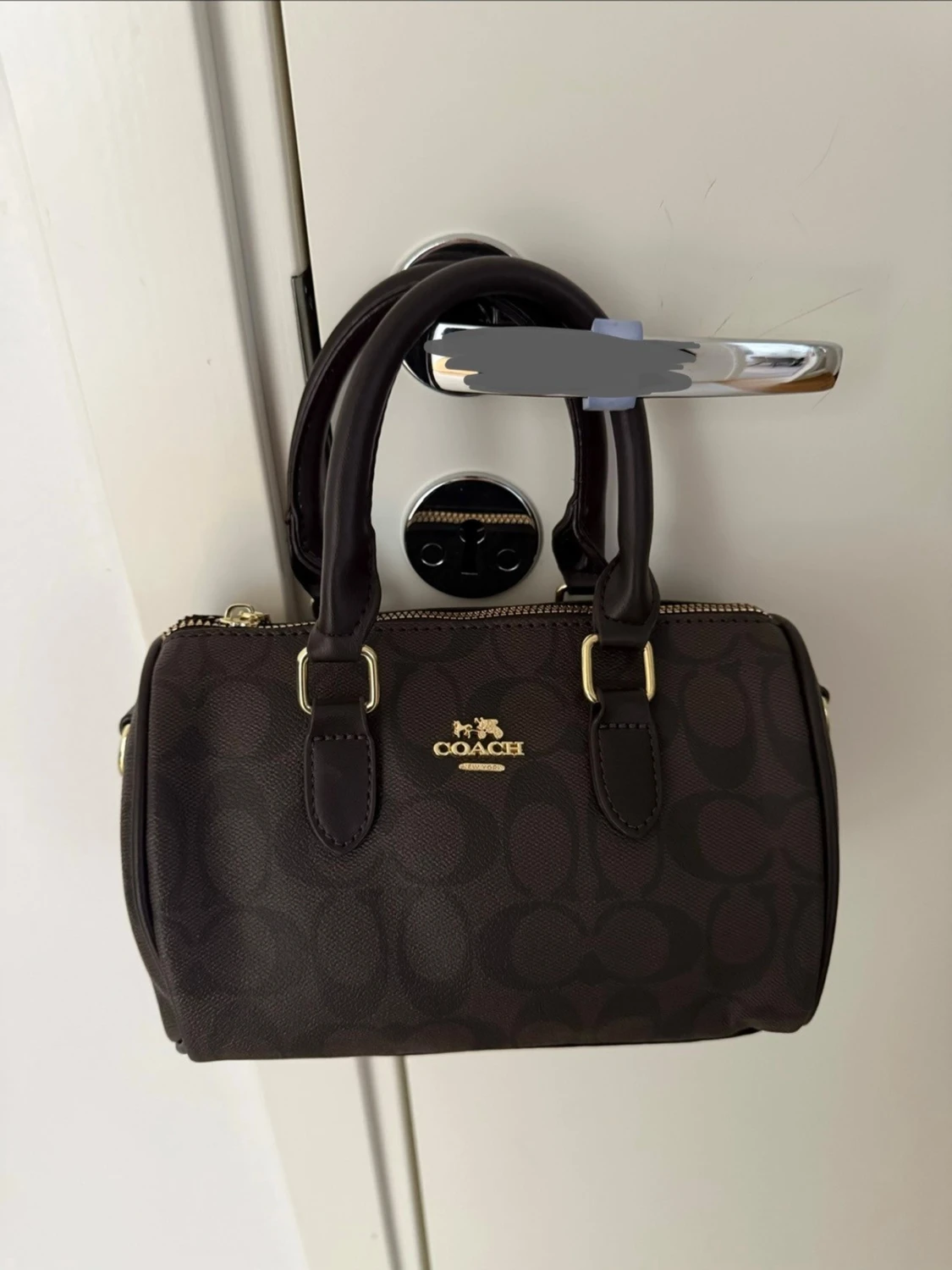 Brun handväska från Coach