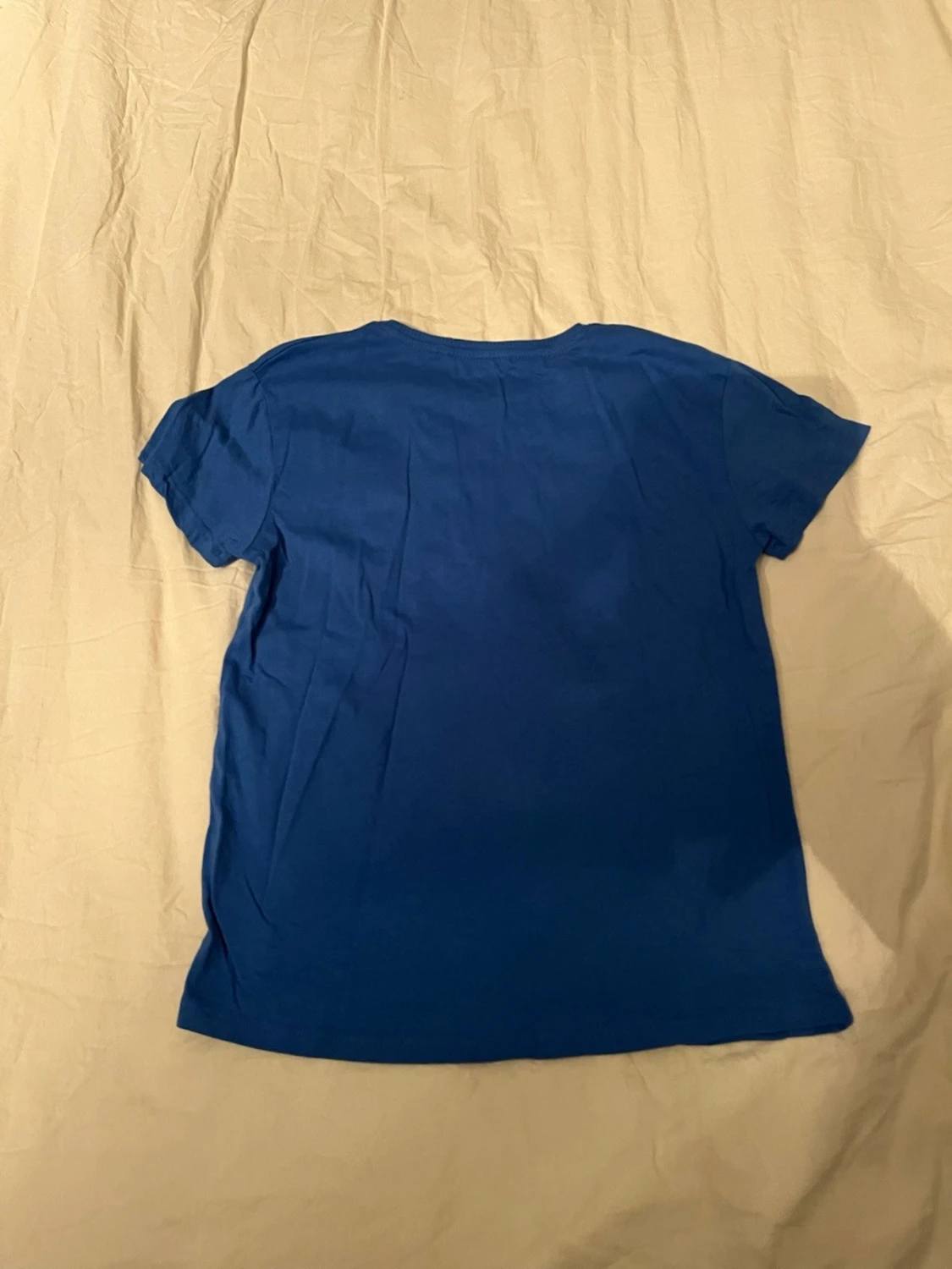Blå Pasadena t-shirt med tryck - 1