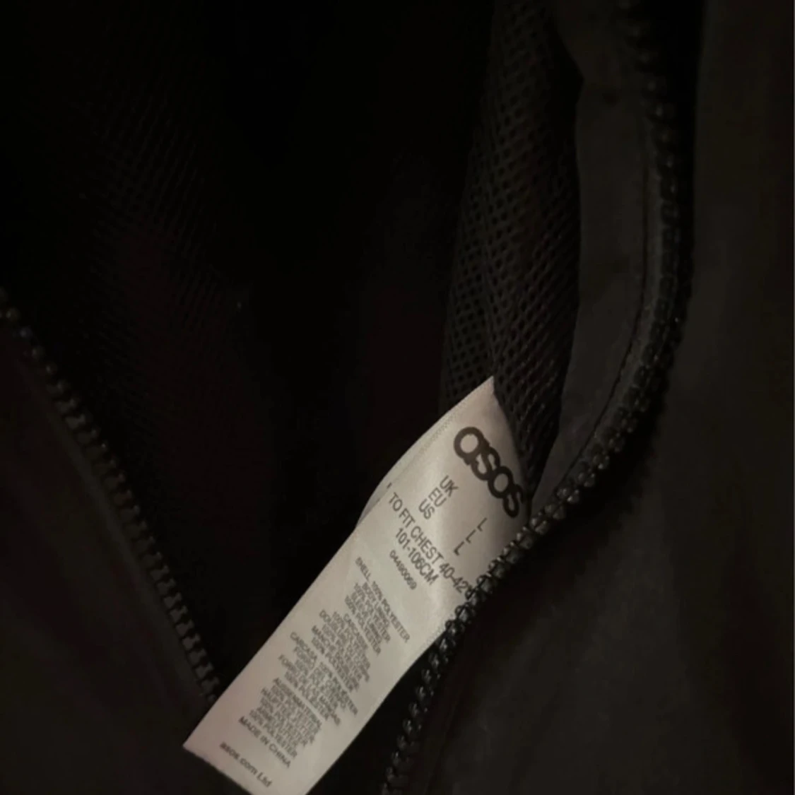 Svart teddyjacka med krage från asos - 2