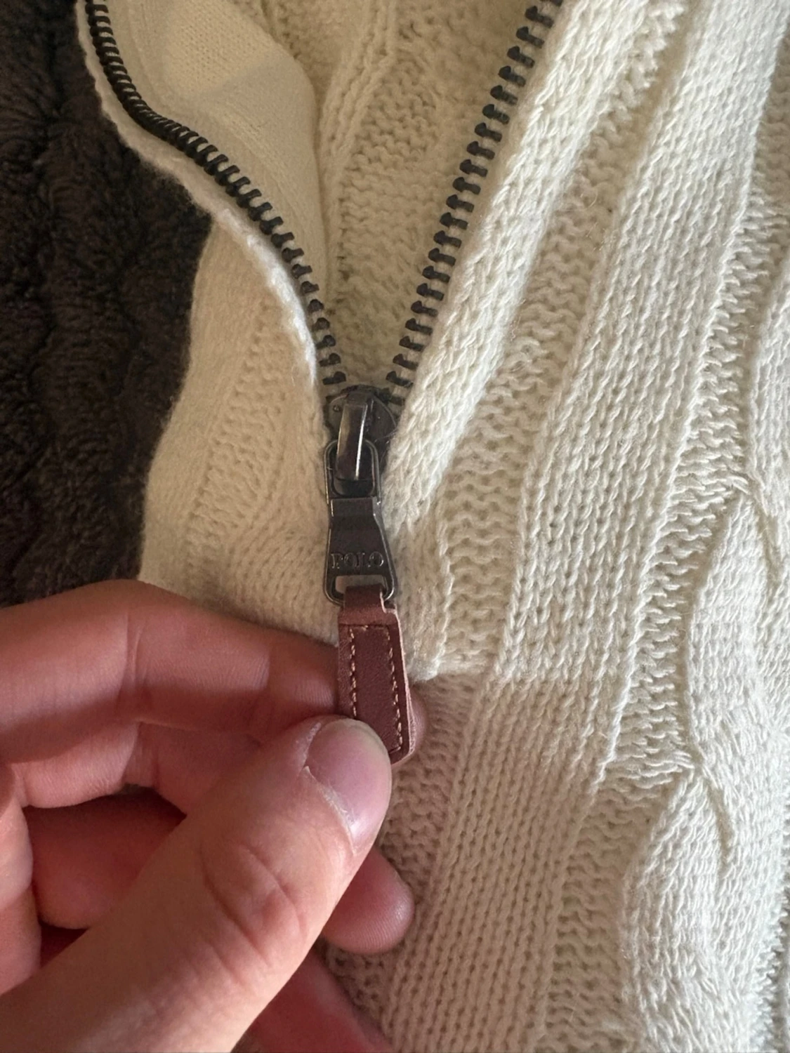 Vit quarter zip tröja Polo Ralph Lauren - 3