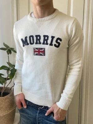 Morris tröja stickad  - Morris tröja stickad, Inga defekter! Modellen i bilderna är 180 cm 75 kg och bär Storlek M , Kom med frågor! 🌟 (Kan gå ned i pris vid köp av paket 😉)