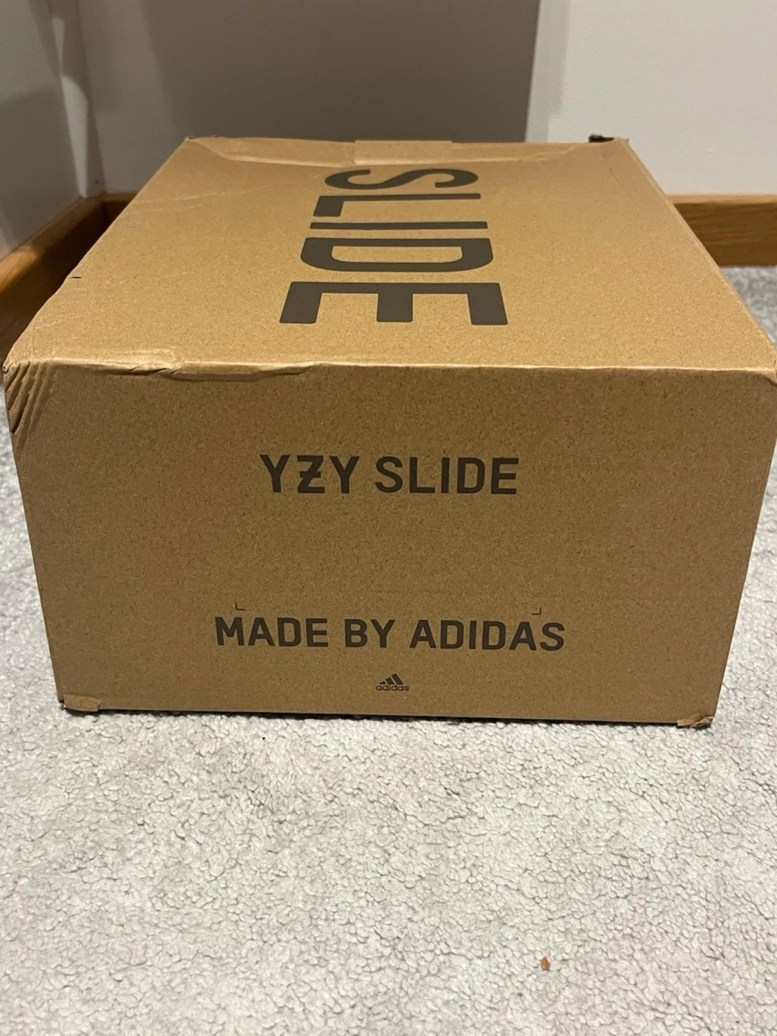 Svarta Adidas Yeezy Slides sandaler - 3