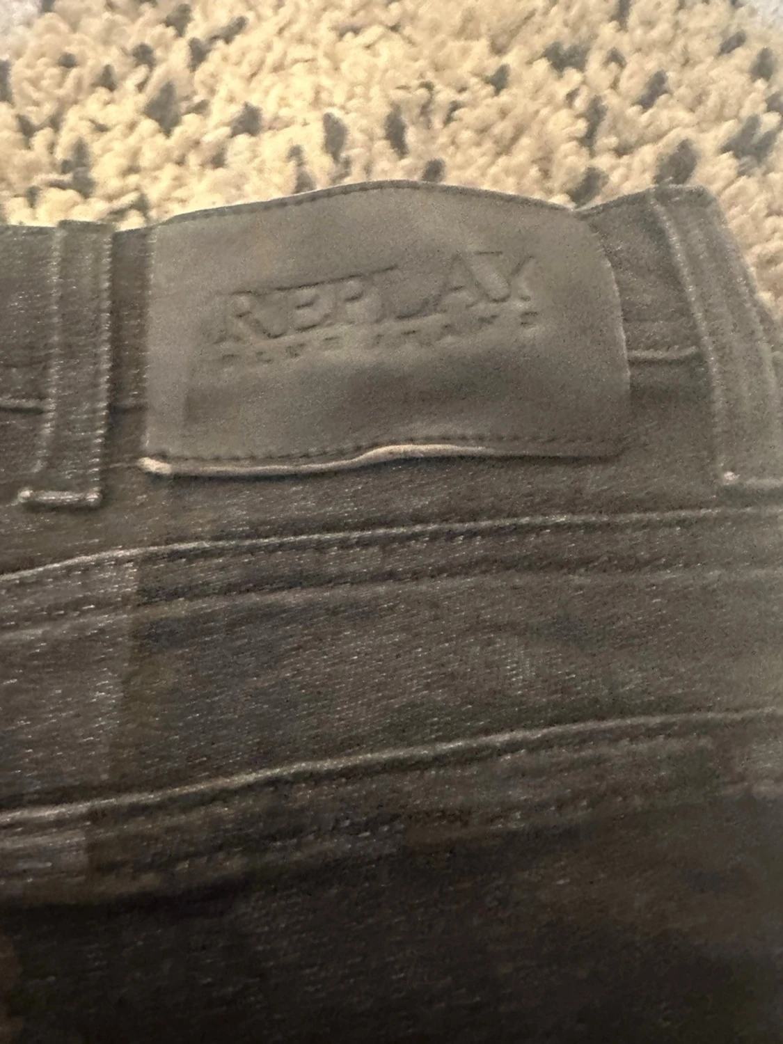 Svarta slim fit jeans från Reaplay  - 2