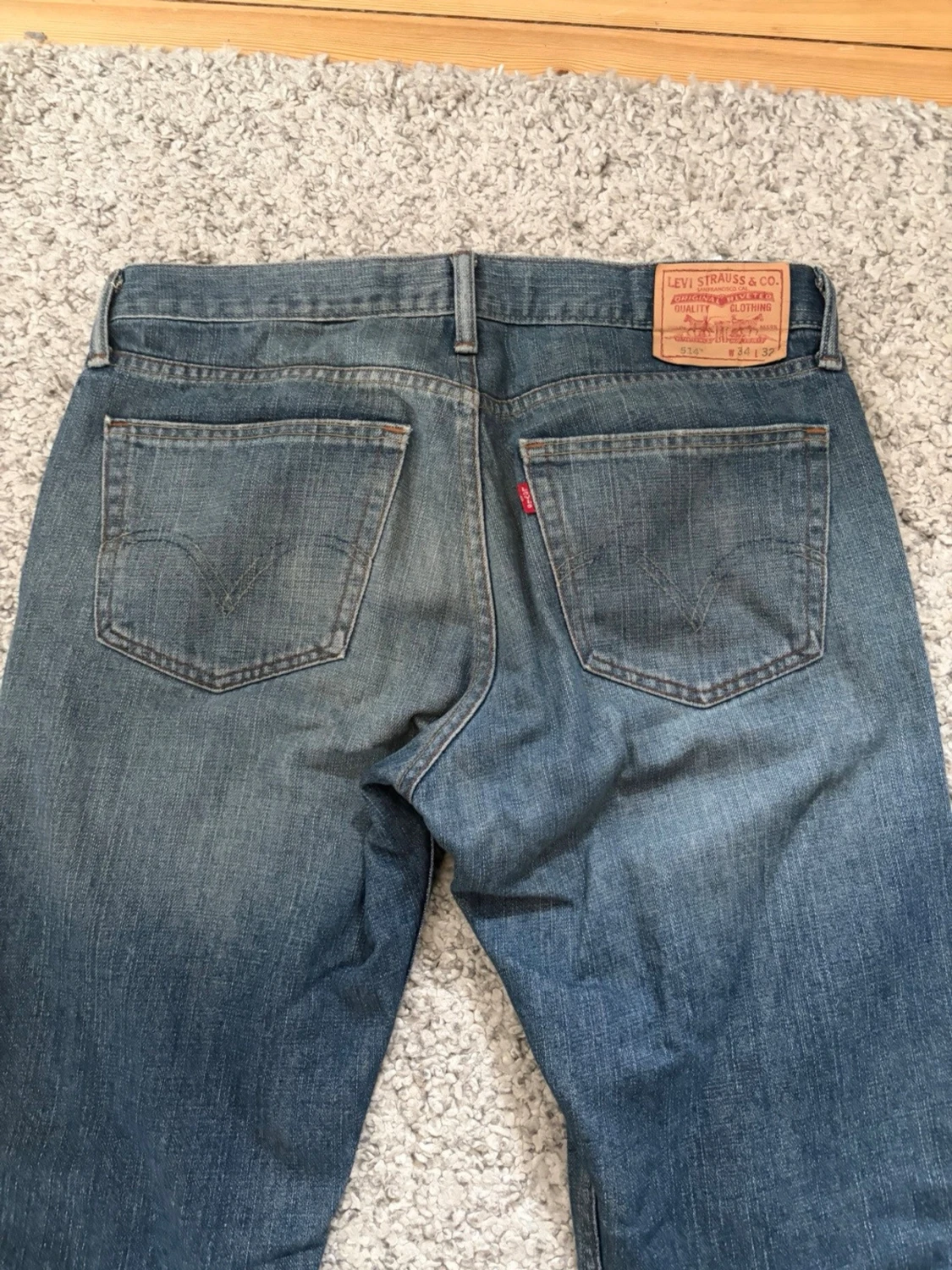 Blå Levi's 514 - 4