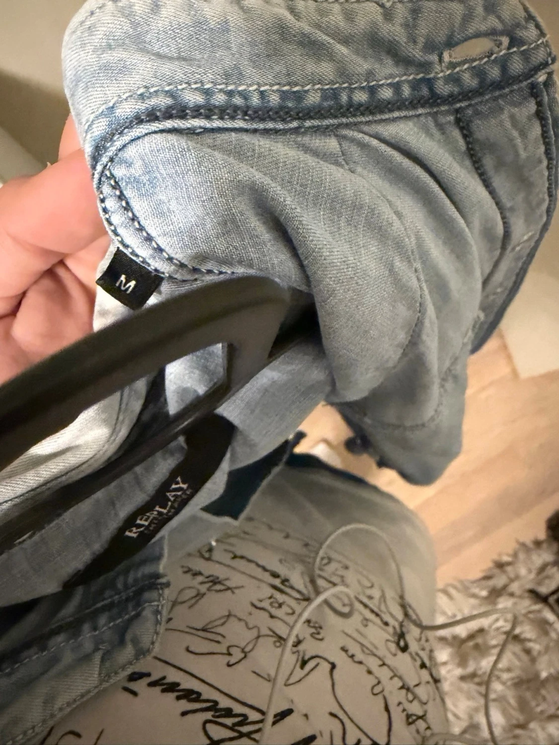 Jeansskjorta replay - 1
