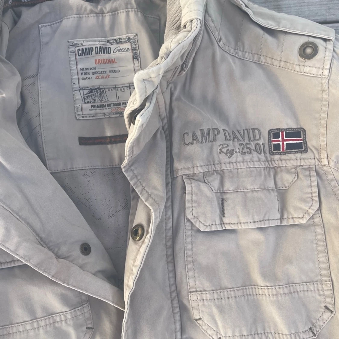 Fieldjacka beige  - 2
