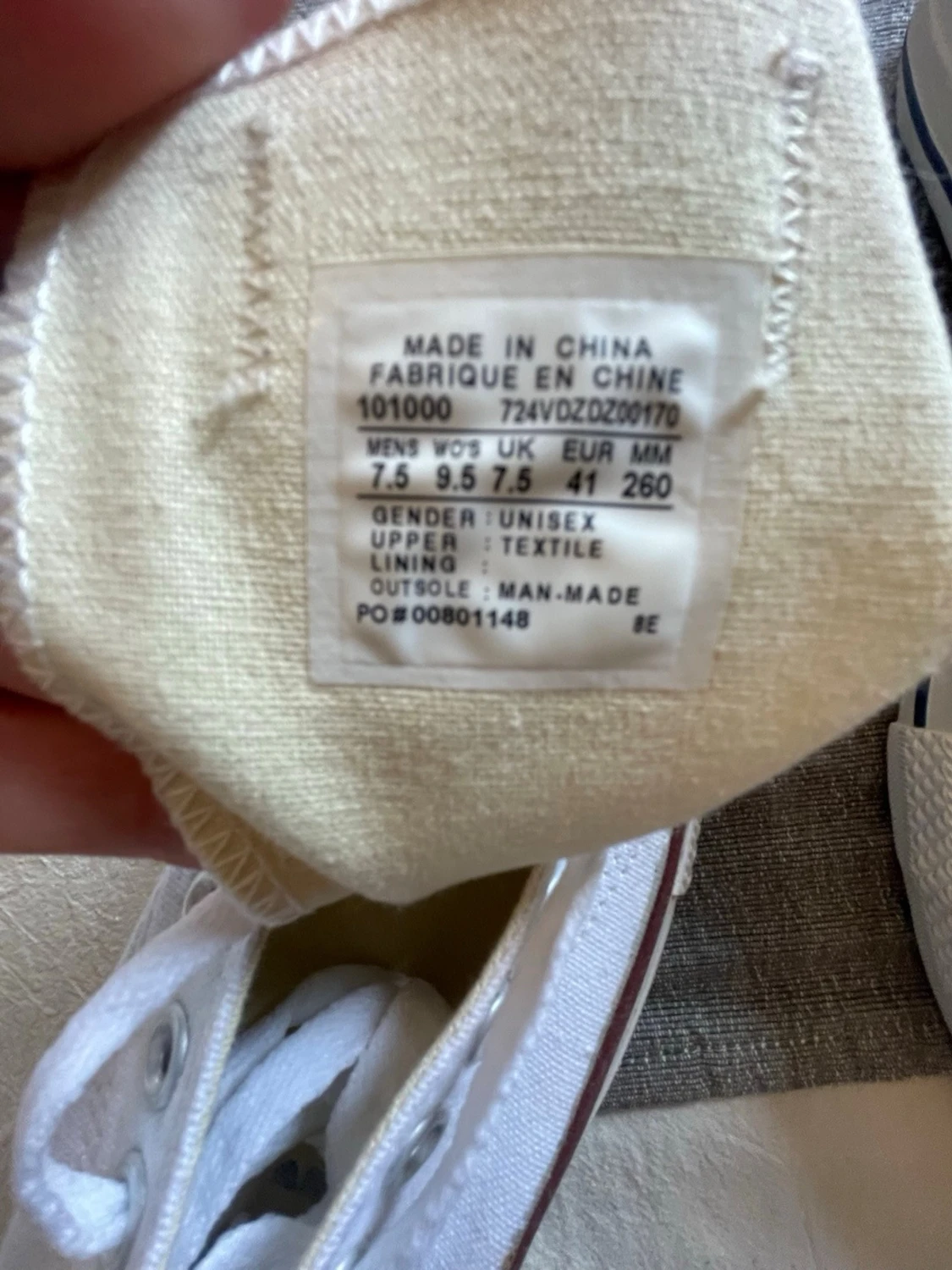 Vita Converse All Star låga sneakers - 3