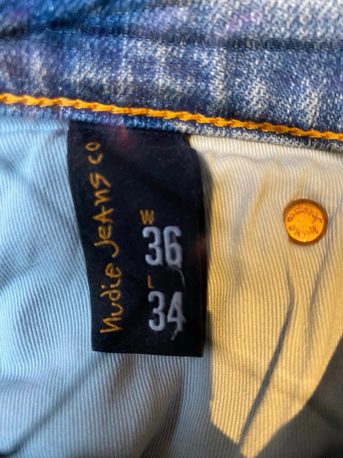 Blå jeans från Nudie Jeans Co - 4
