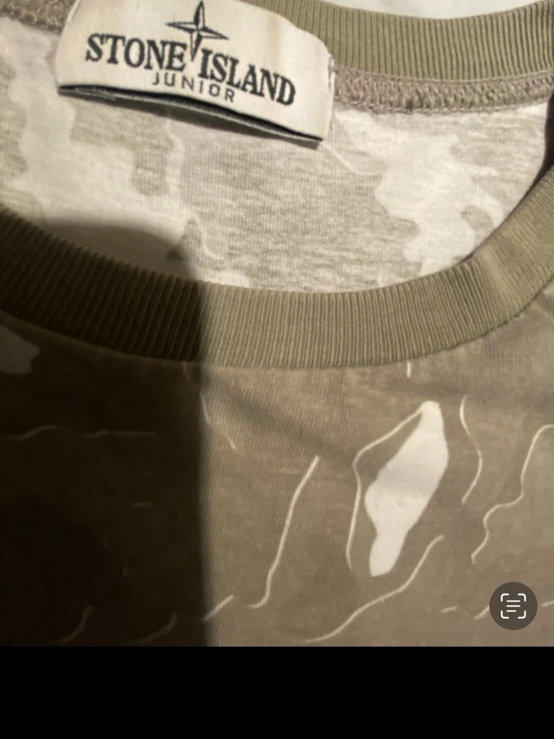 Beige camo t-shirt från Stone Island - 3