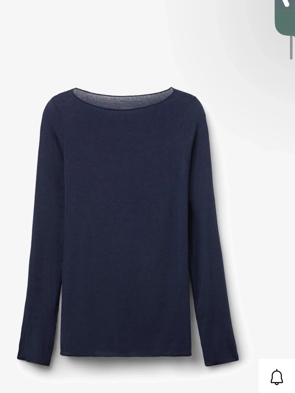 Mörkblå långärmad intimissimi tröja