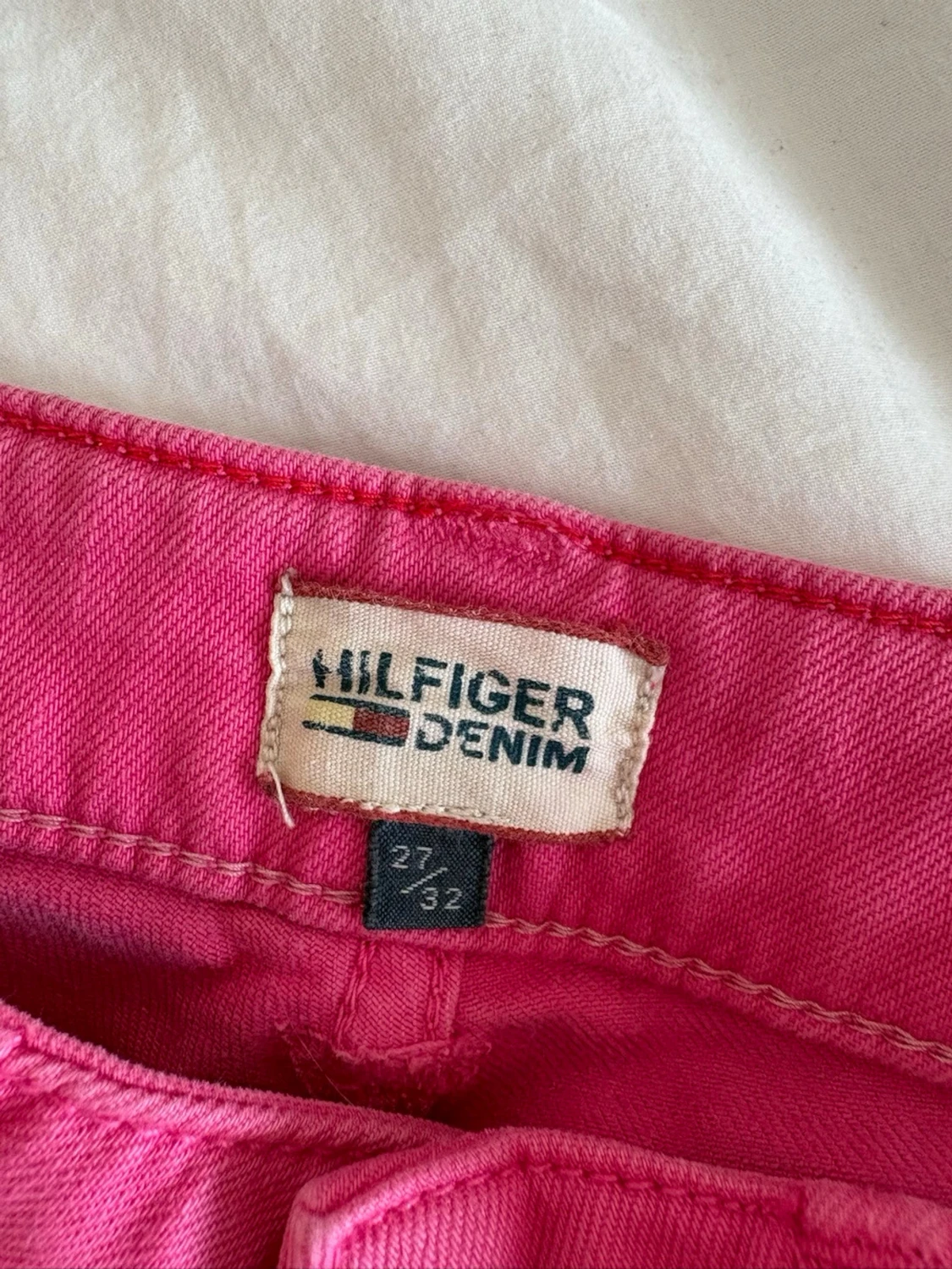 Rosa jeansshorts  - 2