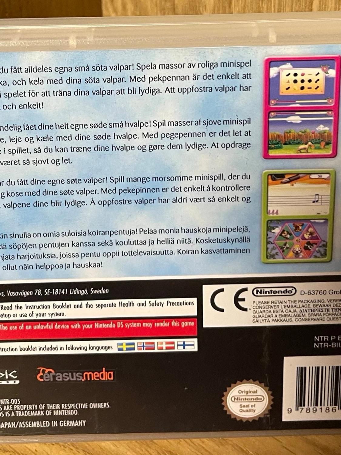 I Love Dogs! My Cute Puppies Nintendo DS Spel  - 1