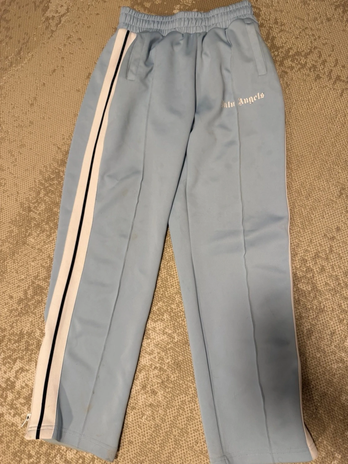 Ljusblå mjukisbyxor Palm Angels