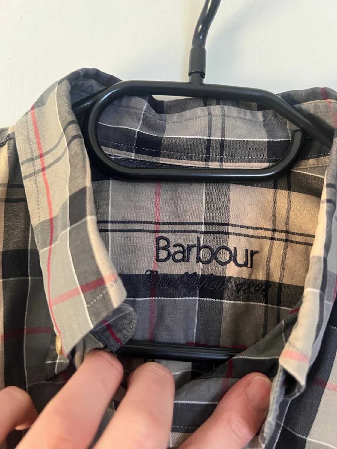 Rutig skjorta från Barbour - 1