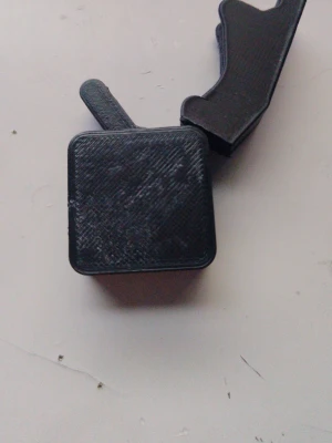 Svart 3D-printad switch - Svart 3D-printad switch.  Tillverkad i pla. perfekt för dig som gillar fidget toys.