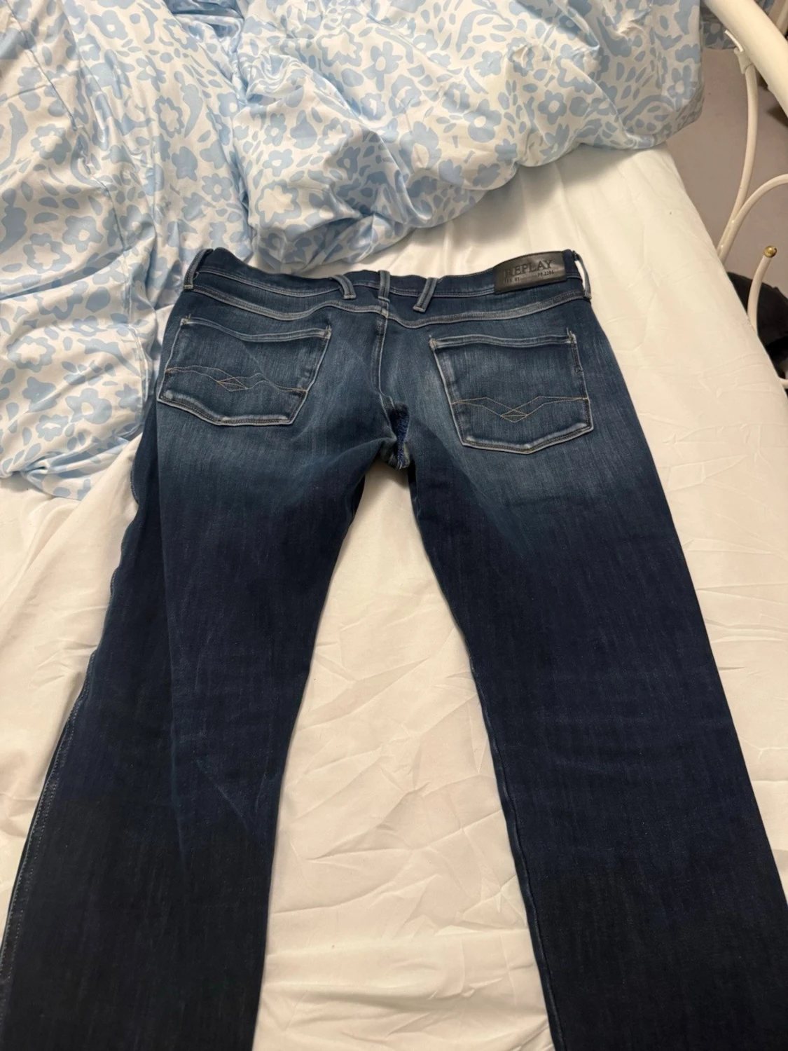 Blå jeans Anbass herrmodell - 2