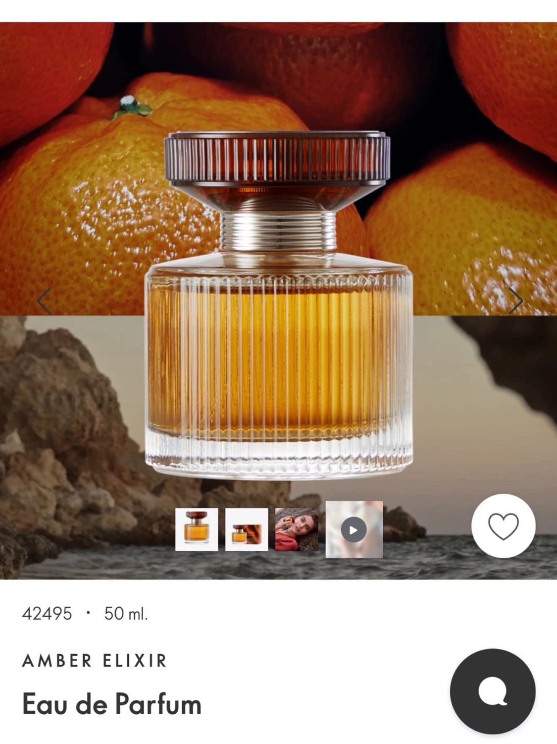 Amber Elixir parfume 50ml  - 2