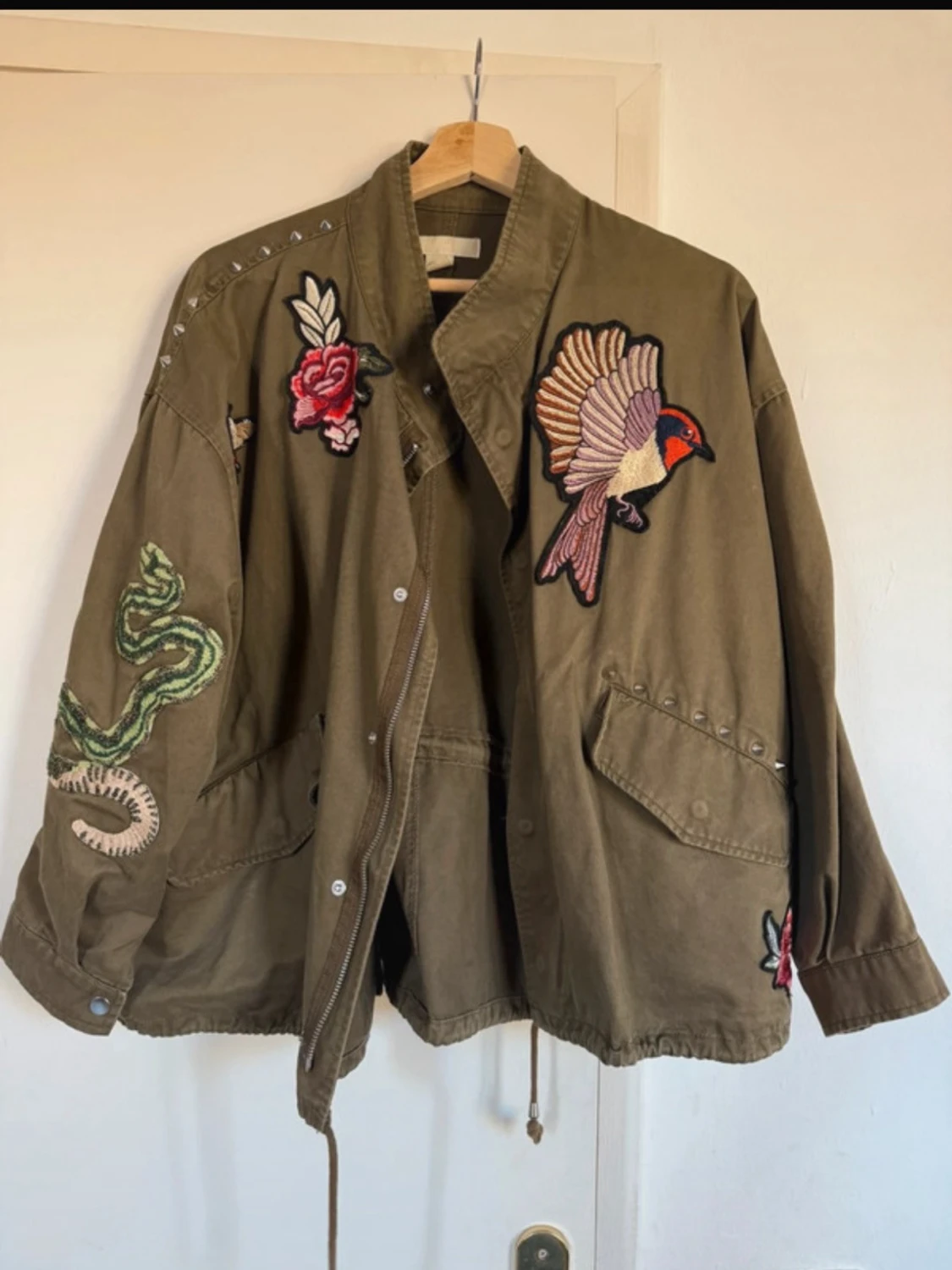 Grön jacka ifrån H&M - 1