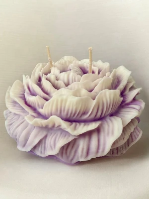 Stor doftljus i sojavax – Pion  och Patchouli - 🌸🕯️ Stor doftljus i sojavax – PION & PATCHOULI 🕯️🌸  Ett verkligen STORT och väldigt långvarigt fristående ljus 😍✨   Hela 510 g – gör ett fantastiskt intryck och är en superfin detalj i hemmet 💖🏡  Doften av pion och patchouli 🌸🌿 är elegant, intensiv och jättemysig ✨  💖 naturligt sojavax   💖 brinntid cirka 100-140 timmar 🔥   💖 vacker inredningsdetalj   💖 perfekt som present 🎁   💖 stort, tungt och unikt ljus 🕯️✨  📩 Skriv privat vid intresse 💌