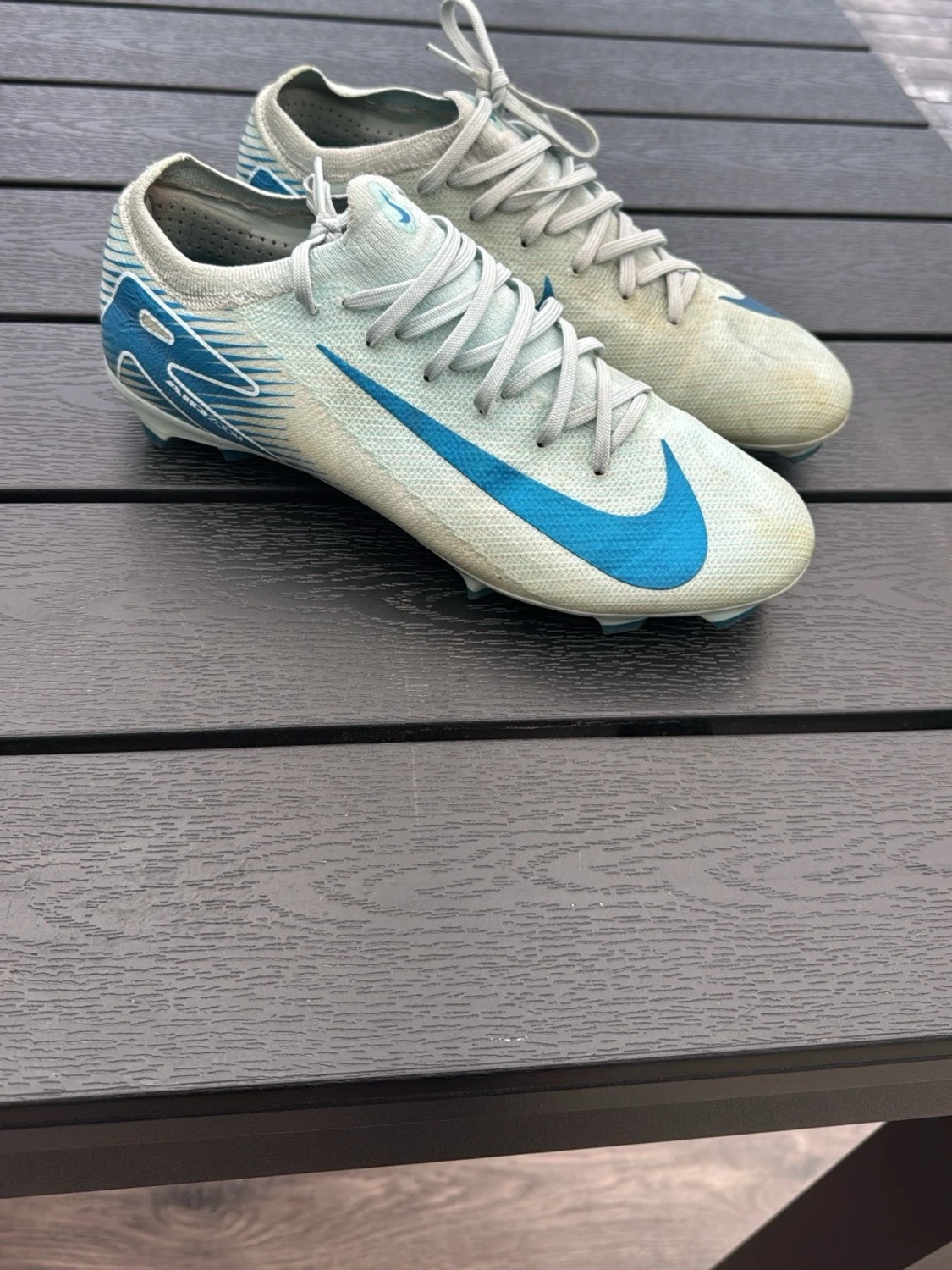 Nike Mercurial fotbollsskor ljusblå