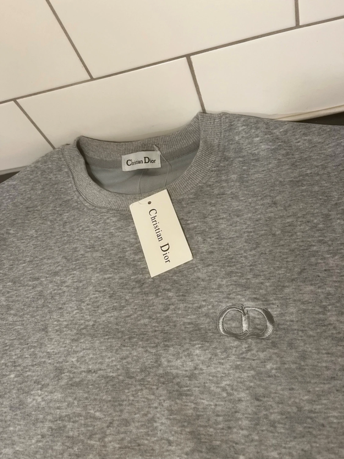 Grå CD sweatshirt - 2