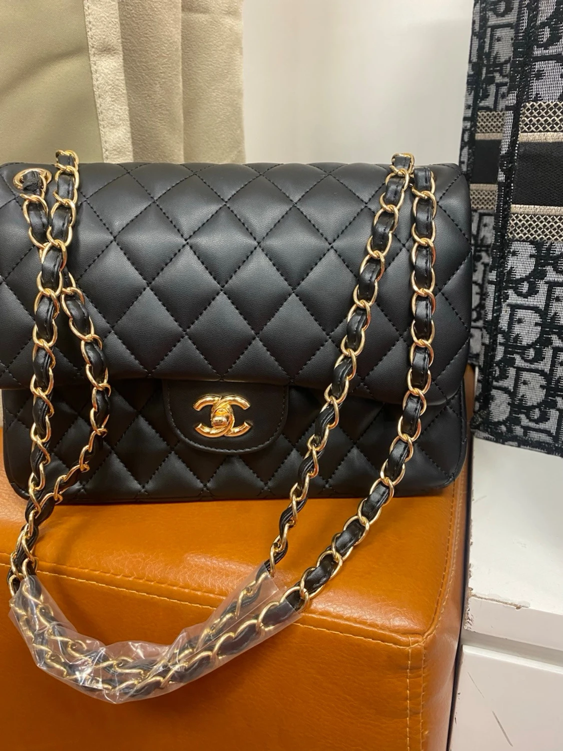  svart handväska - 2