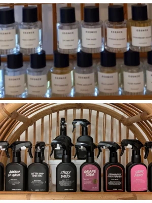 Splittar Essnce och Lush - ✨️Just nu fri frakt✨️Splittar mina Essnce parfymer och Lush bodyspray i glasdekanter med spray ✨️Säljer ej hela flaskan ✨️Essnce splittas i 2/3/5/10 ml för 25/30/50/100 kr. Lush splittas i  3/5/10 ml för 20/30/45 kr✨️Se listor bland bilderna vilka som finns✨️Skriv vilka du önskar så lägger jag ut som ett nytt paket✨️Obs se även mina andra annonser splittar många märken ❣️