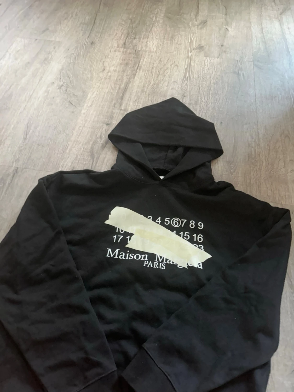 Maison Margiela svart hoodie - 1