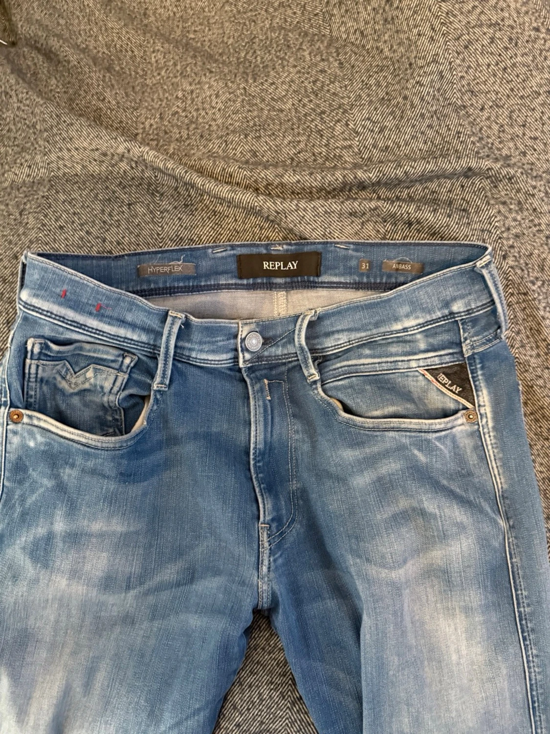 Ljusblå jeans från Replay - 1